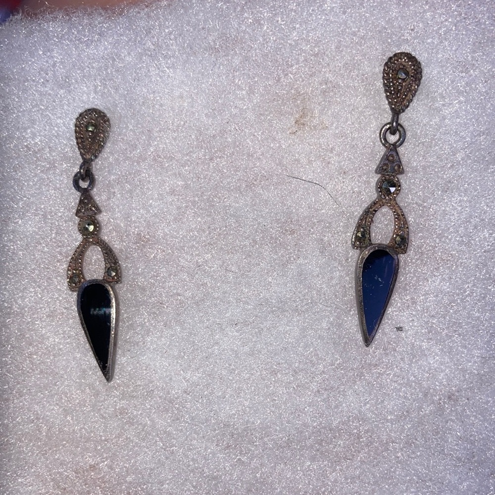 Vintage .925 ArtDeco Earrings